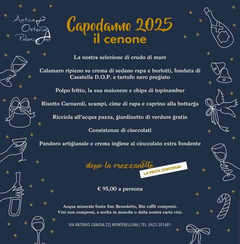 Cenone di Capodanno 2024